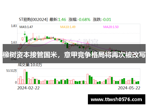 橡树资本接管国米，意甲竞争格局将再次被改写