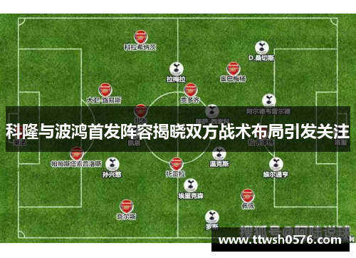 科隆与波鸿首发阵容揭晓双方战术布局引发关注